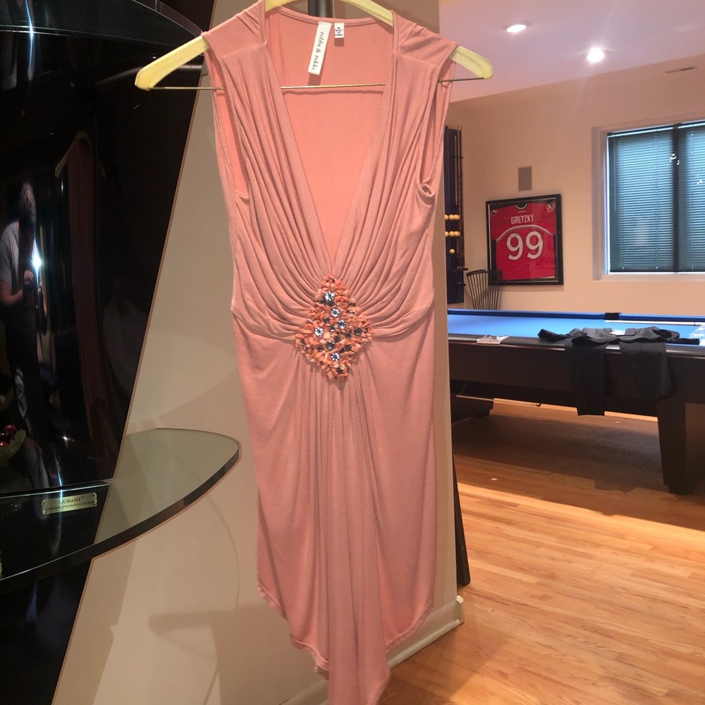 Peach color top!